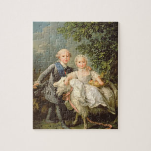 フランス(1757-1836年)のチャールズPhilippeのポートレート ジグソーパズル