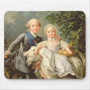 フランス(1757-1836年)のチャールズPhilippeのポートレート マウスパッド