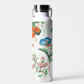 フランス 1830 花柄 アンティーク 壁紙 ウォーターボトル (正面)
