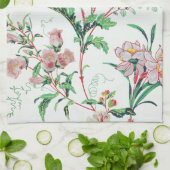 フランス 1830 花 植物学 野花 キッチンタオル (折り畳み)