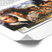 「フランス:1989年の歴史地図… ポスター (角)