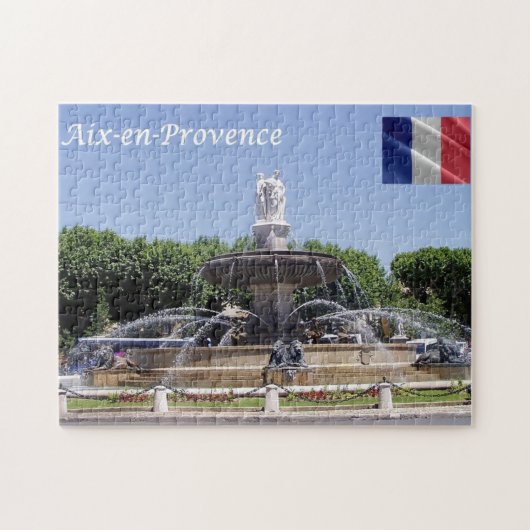 フランス – Aix-en-Provence - ジグソーパズル (横)