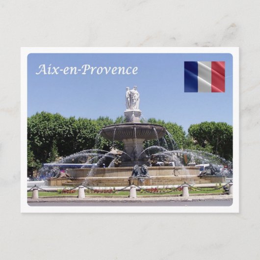 フランス – Aix-en-Provence - ポストカード (正面)