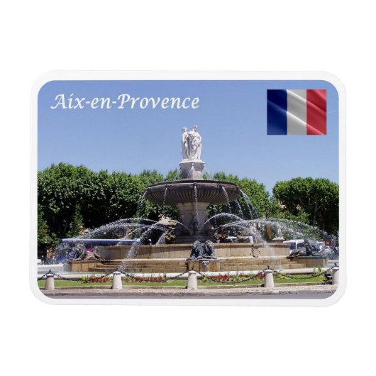 フランス – Aix-en-Provence - マグネット (横)