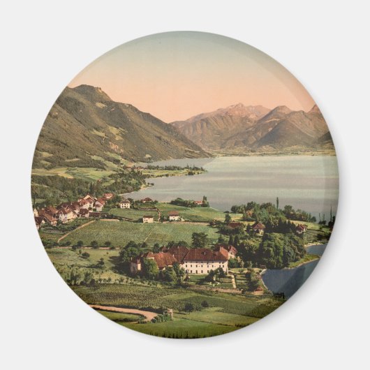 フランス、Annecy、Talloires マグネット (正面)