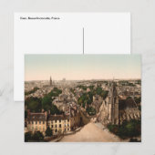 フランス、Basse-Normandie、Caen ポストカード (正面/裏面)