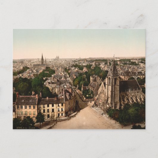 フランス、Basse-Normandie、Caen ポストカード (正面)