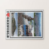 フランス – Grenoble – 大好き –  ジグソーパズル (横)
