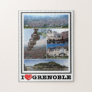 フランス – Grenoble – 大好き – ジグソーパズル