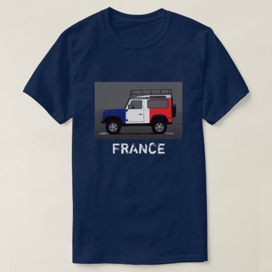 フランス Tシャツ (デザイン正面)