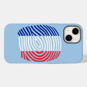 フランスDNA Case-Mate iPhoneケース (裏面 (横))