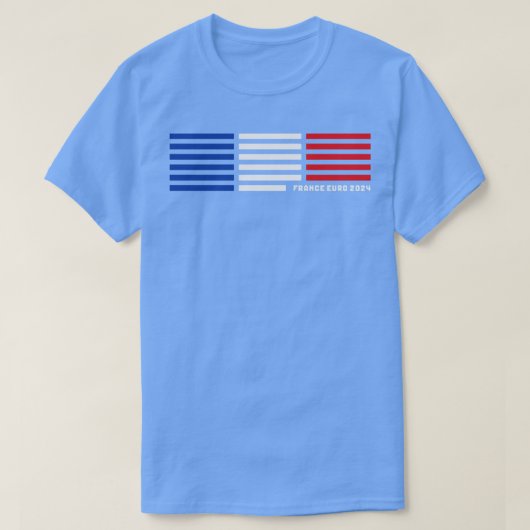 フランスEURO 2024 Tシャツ (デザイン正面)