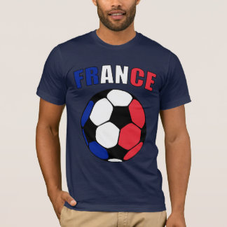 フランスFooty (暗い) Tシャツ
