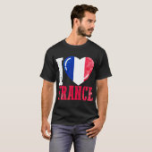 フランスI love France Tシャツ (正面フル)