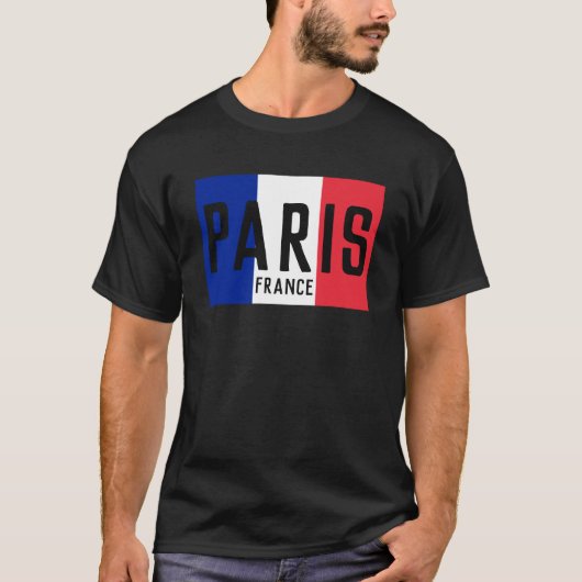 フランスTシャツ、パリ Tシャツ (正面)