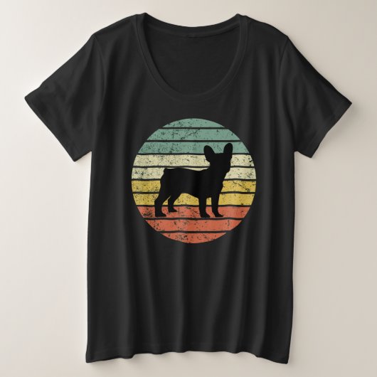 フランスTシャツ プラスサイズTシャツ (デザイン正面)
