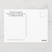 フランセスラングフォードプロムナード ポストカード (裏面)