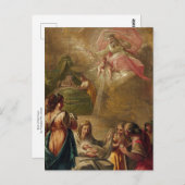 フランセックスプライ・デュランによるヴァージンの誕生 ポストカード (正面/裏面)