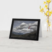 フランソニアノッチ上のカラー カード (黄色い花)