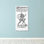 フランソワの「ガルガントゥア」の巨人 キャンバスプリント (インサイチュ (ウッドフロア))