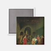 フランソワをルイ十二世に贈った マグネット (正面/裏面)