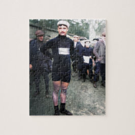 フランソワファベルツアーデフランス1909年優勝者カラー ジグソーパズル