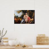 フランソワブーシェザビレット・ドゥ・ロココのレディースアート ポスター (キッチン)