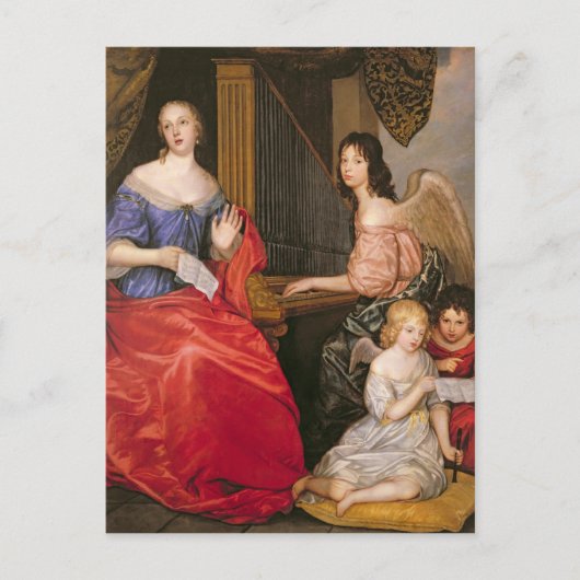 フランソワーズ・ルイーズ・デュシェス・ド・ラ・ヴァリエールと ポストカード (正面)