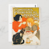 フランソワーゼデショコラエデテス –  ポストカード (正面/裏面)