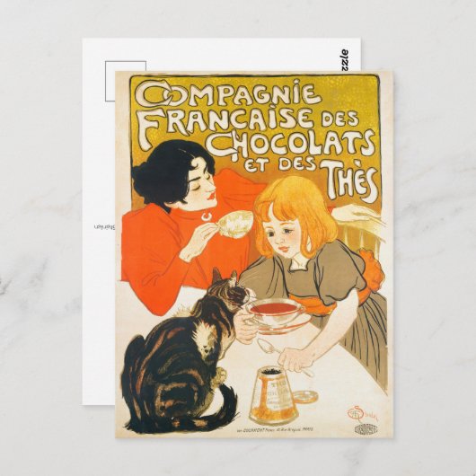 フランソワーゼデショコラエデテス –  ポストカード (正面/裏面)