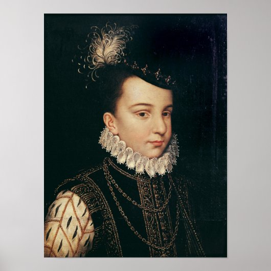 フランソワ・エルキュレ・ド・フランスポートレート ポスター (正面)