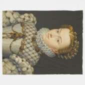 フランソワ・クラウト – エリザベス・オブ・オーストリア フリースブランケット (正面(横))