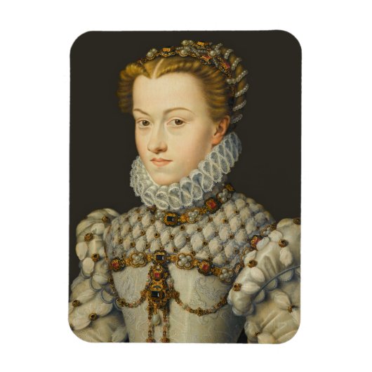 フランソワ・クラウト – エリザベス・オブ・オーストリア マグネット (縦)