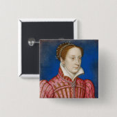 フランソワ・クロエ - メアリー・スチュアート女王 缶バッジ (正面&裏面)