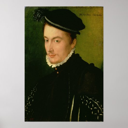 フランソワ・ド・バロワ（アレゴン公）、1560年代 ポスター (正面)