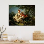 フランソワ・ブッチャーザ・フォーシーズンズ：春・フルーリング ポスター (キッチン)