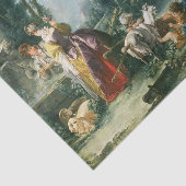 フランソワ・ブーシェによる愛の泉 薄葉紙 (詳細)