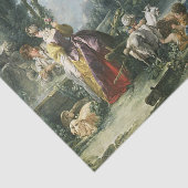 フランソワ・ブーシェによる愛の泉 薄葉紙 (詳細)