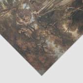 フランソワ・ブーシェによる秋の牧歌旅行 薄葉紙 (詳細)