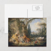 フランソワ・ブーシェ – チャーム・オブ・カントリー・ライフ ポストカード (正面/裏面)