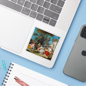 フランソワ・ブーシェ – バードキャッチャー シール (ノートパソコンとiPhone)