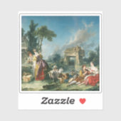 フランソワ・ブーシェ – 愛の泉 シール (シート)