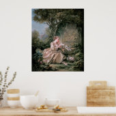 フランソワ・ブーシェ – 秘密メッセージ ポスター (キッチン)