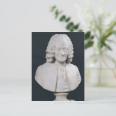 フランソワ・マリー・アレート・ド・ヴォルテールの胸像1778 ポストカード (スタンド正面)