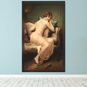 フランソワ・マーティン・カベルの誘惑 キャンバスプリント (インサイチュ (ウッドフロア))