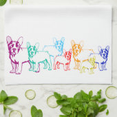 フランゾシシュブルドッゲハンドツチ キッチンタオル (折り畳み)