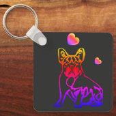 フランゾシシュブルドージュ漫画 キーホルダー (正面)