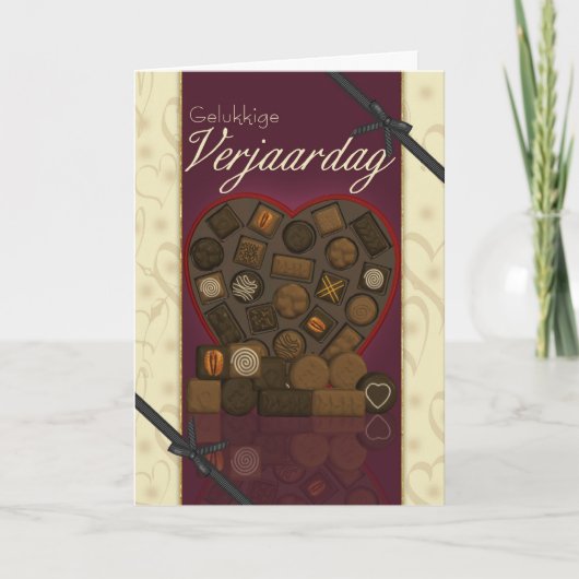 フランダースのバースデー・カード- Gelukkigeのverjaardag カード (正面)