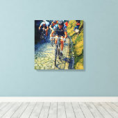 フランダースのロジャー・デ・ウランミンク・ツアー1978 キャンバスプリント (インサイチュ (ウッドフロア))