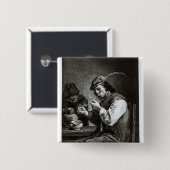 フランダースの喫煙者 缶バッジ (正面&裏面)